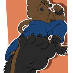 Maverick kicking doggo.png